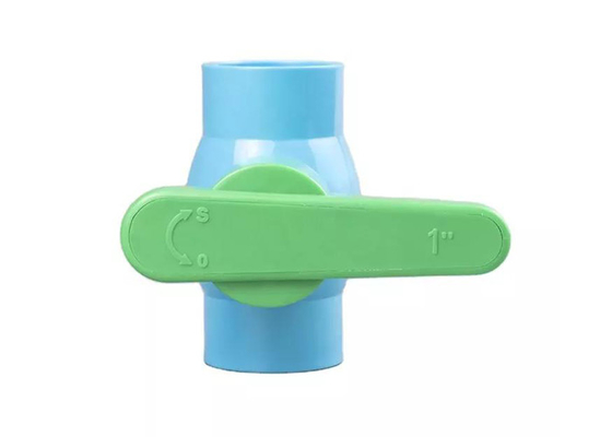 Пластиковые ABS шарикового клапана PVC регулируют гнездо для управления воды